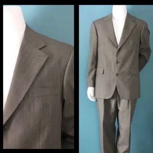 Brand New Ralph Lauren with tags 2 piece wool suit size 42 R.